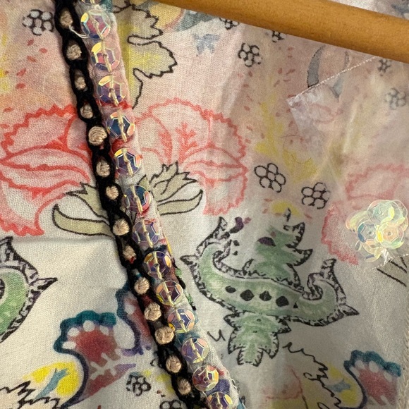 NATURAL LIFE Multicolor Floral Blouse🔥headed to thrift last drop - Picture 2 of 5